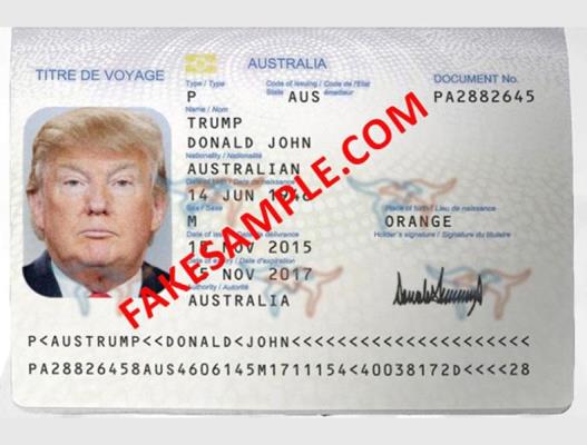 Download fake national id card template