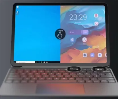 تبلت چینی با دو سیستم عامل اندروید و ویندوز ارایه شد