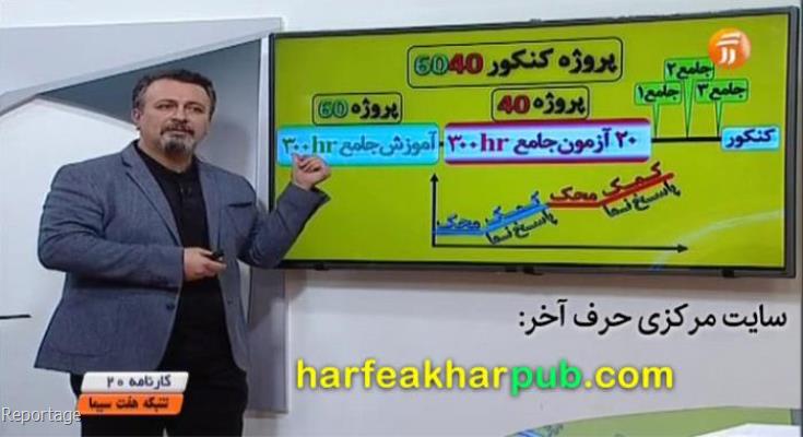 آموزش دروس كنكور با حرف آخر